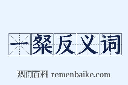 一粲反义词是什么意思的图片